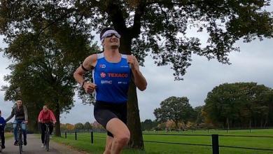 Richard Murray running the 10K