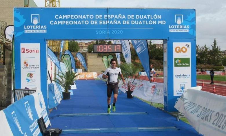 Pello Osoro champion d'Espagne Duathlon MD 2020