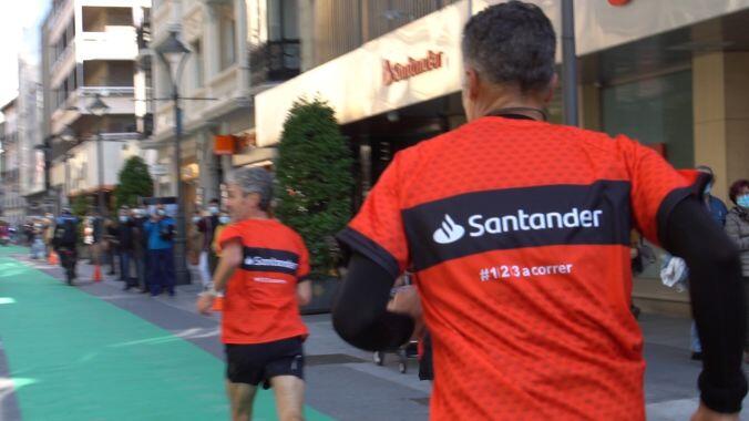 Martín Fiz and Miguel Indurain to the Sprint