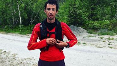 Kilian Jornet en un entrenamiento