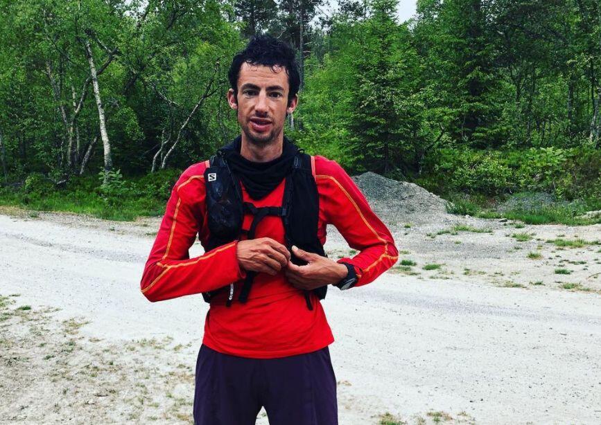 Kilian Jornet in einem Training