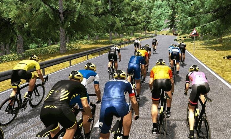 Cattura della competizione virtuale su Bkool