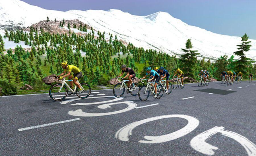 BKOOL y la NTFU (Fed. Holandesa de Ciclismo) lanzan Fietssport Europe League - Bkool Noticias Triatlón Captura etapa montaña Bkool