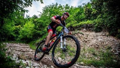 Cycling segment of the Xterra Italia