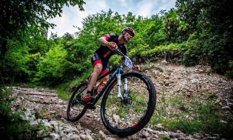 Cycling segment of the Xterra Italia