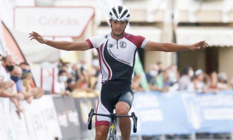 Javier Romo winning the Spanish Championship in Jaén