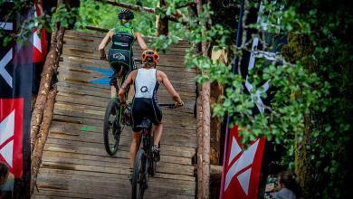 Segmento ciclista de un XTERRA