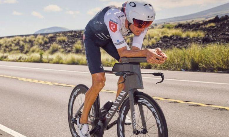 Jan Frodeno sur le canyon