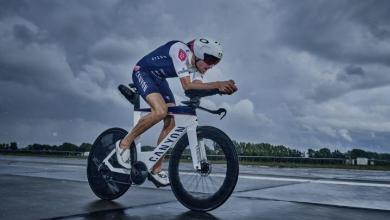 Jan Frodeno sur le nouveau disque Canyon Speedmax 2021