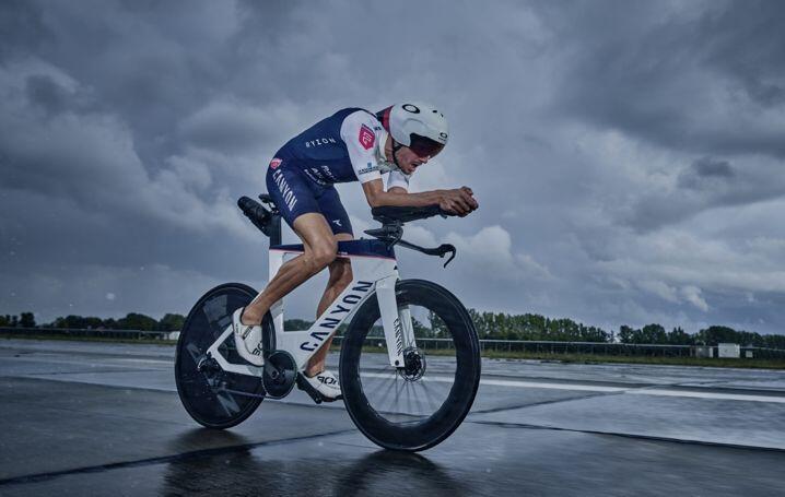 Jan Frodeno sur le nouveau disque Canyon Speedmax 2021