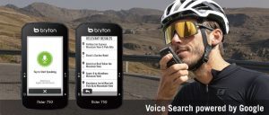 Bryton Rider 750, el primero GPS de Btyton con búsqueda por vo