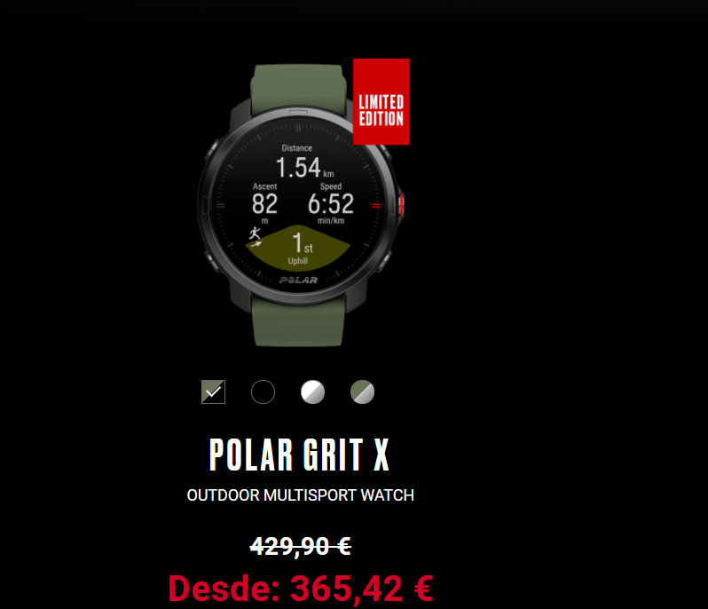 POLAR GRITX - 15% RABATT