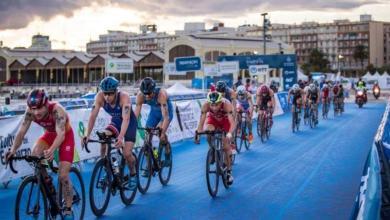 Segmento ciclistico della Coppa del mondo di Valencia