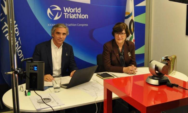 Marisol Casado reelegida presidemta en el congreso del World Triathlon 2020