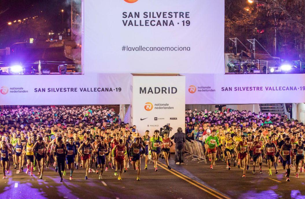 Salida de la San Silvestre Vallecana
