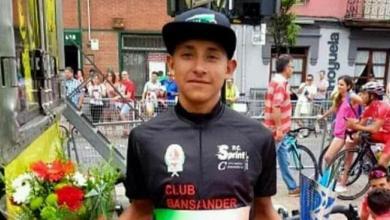 Le cycliste Yeison Suárez