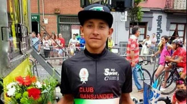 Le cycliste Yeison Suárez