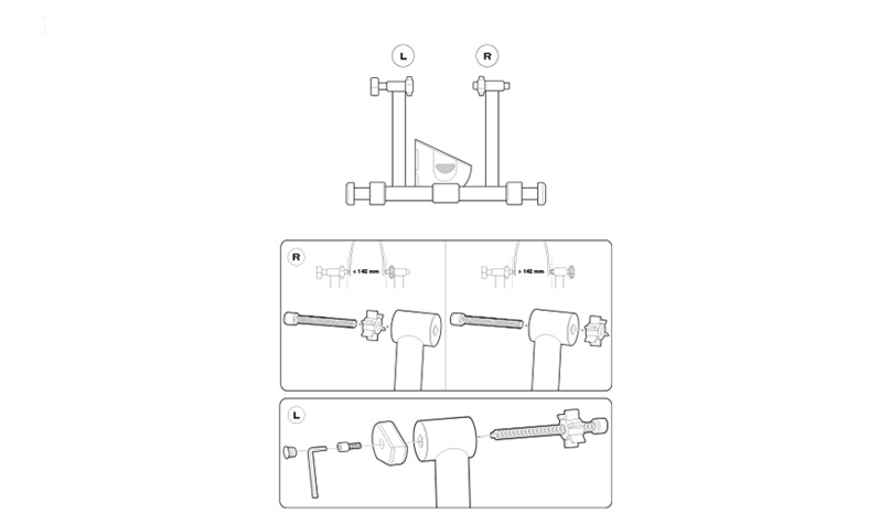 Zycle Smart ZPro Roller Instalação, etapa 2