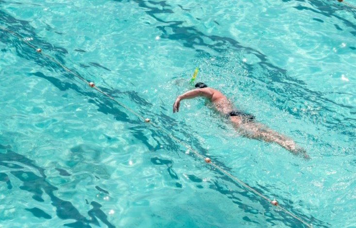 3 entrenamientos de natación