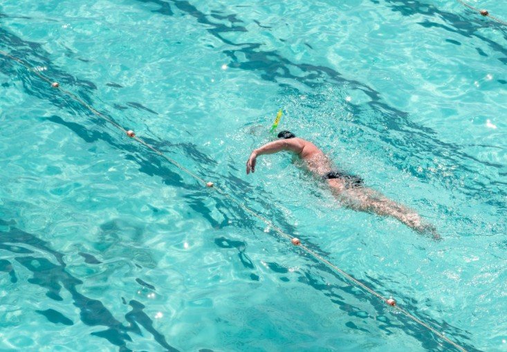 3 entrenamientos de natación