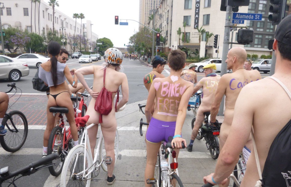 World Naked Bike Ride, Los Angeles