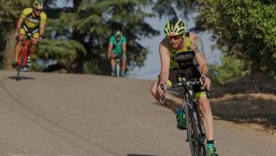 descente dans le segment cycliste de la maison de campagne