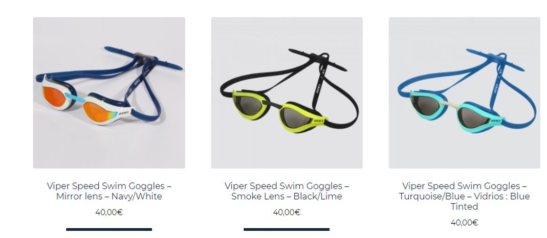 Ofertas gafas natación Zone3