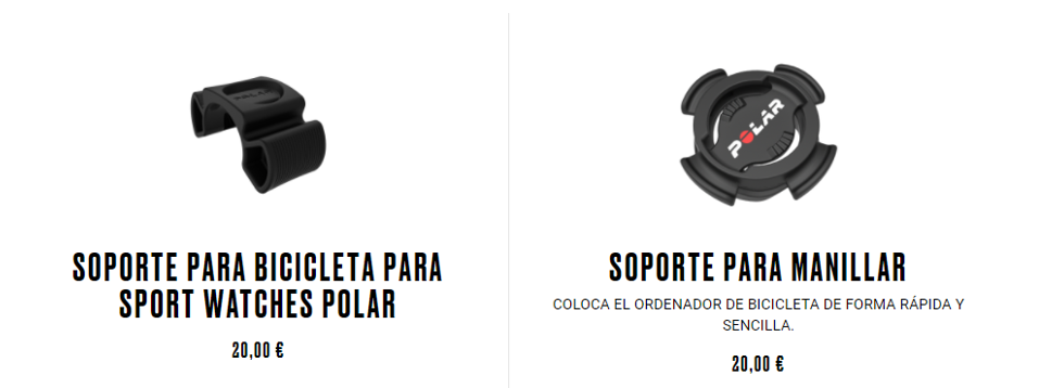 Soportes para la bicicleta