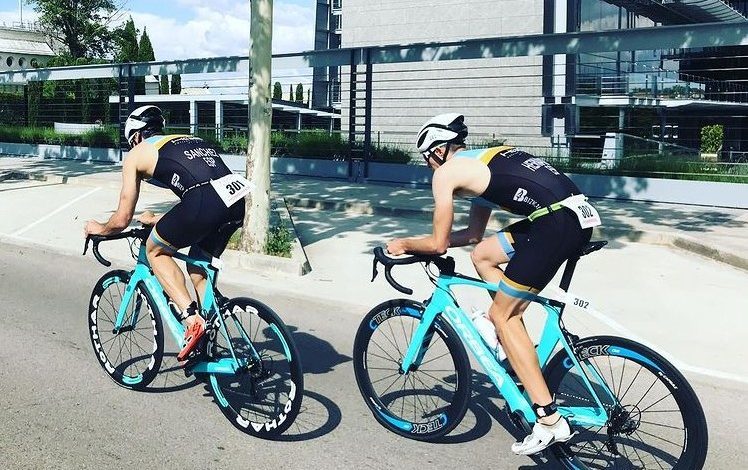 Segment cycliste dans un test du circuit Dutricup