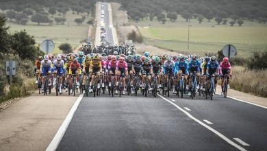 A stage of the Vuelta España 2020