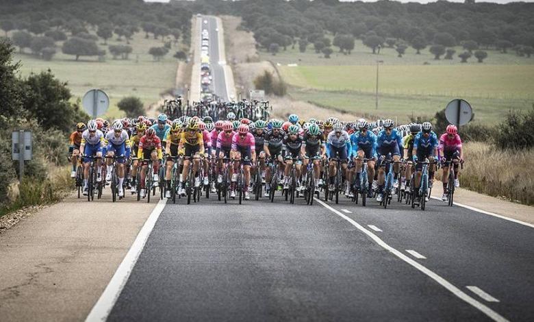 A stage of the Vuelta España 2020