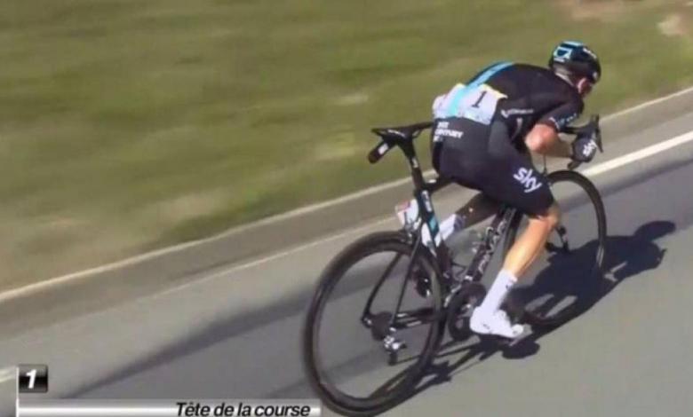 Froome 'Supertuck