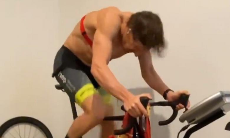 El entrenamiento brutal de Sebastian Kienle