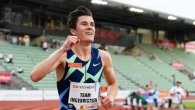 Jakob Ingebrigtsen, recorde europeu em 1.500 indoor