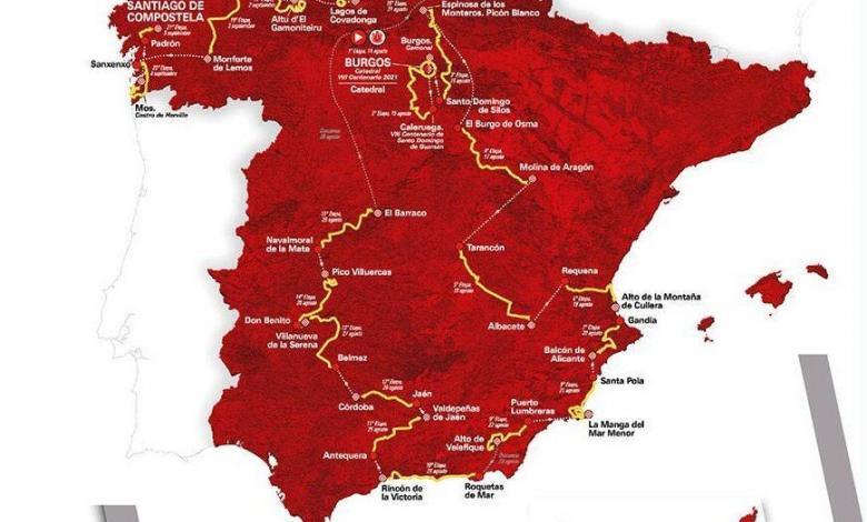 Recorrido Vuelta España 2021