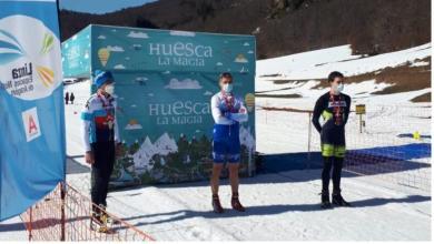 Pódium masculino Campeonato España Triatlón Invierno 2021