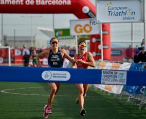 Sprint final de la Coupe d'Europe de triathlon de Barcelone