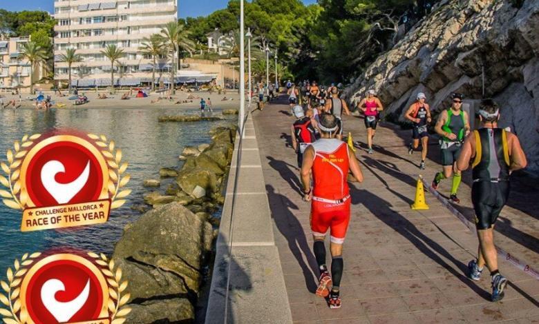 Segmento de carrera a pie del Challenge Mallorca