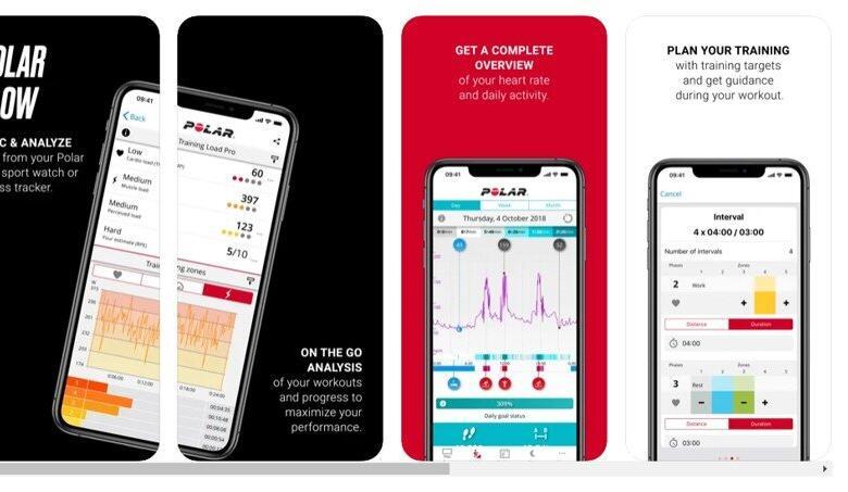 MAGASIN D'APPLICATIONS Polar Flow