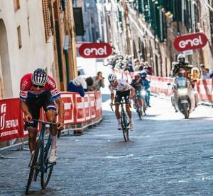 Mathieu Van der Poel en Strade Bianche