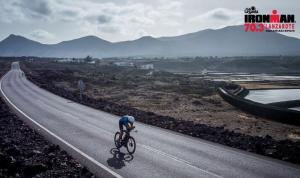 Radsegment des Club La Santa IRONMAN 70.3 Lanzarote