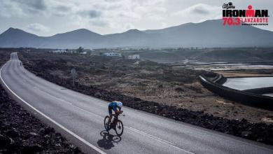 Segmento ciclista del Club La Santa IRONMAN 70.3 Lanzarote