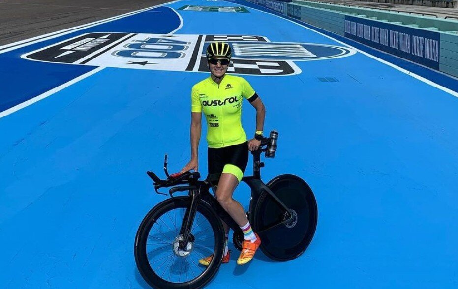 Sara Pérez en el circuito de Challenge Miami