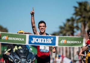 Diego Garcia record d'Espagne 20 km mars