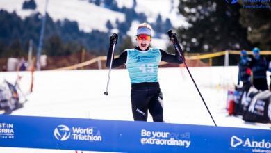 Hans Christian Tungesvik, campeão mundial de triatlo de inverno, andorra