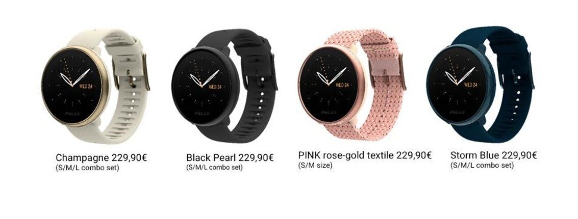 Modelos Polar IGNITE 2