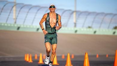 entrenamiento 8X1.000 de Lionel Sanders