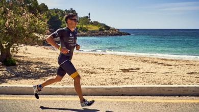 Segmento de carrera a pie del Triathlon Portocolom