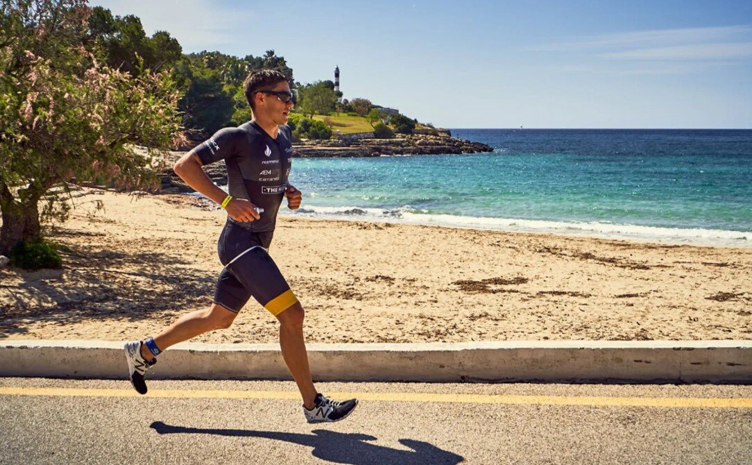Segmento de carrera a pie del Triathlon Portocolom