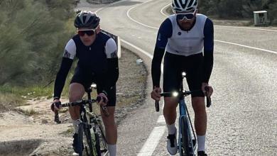 Alberto Contador en la salida a la Vuelta a Madrid